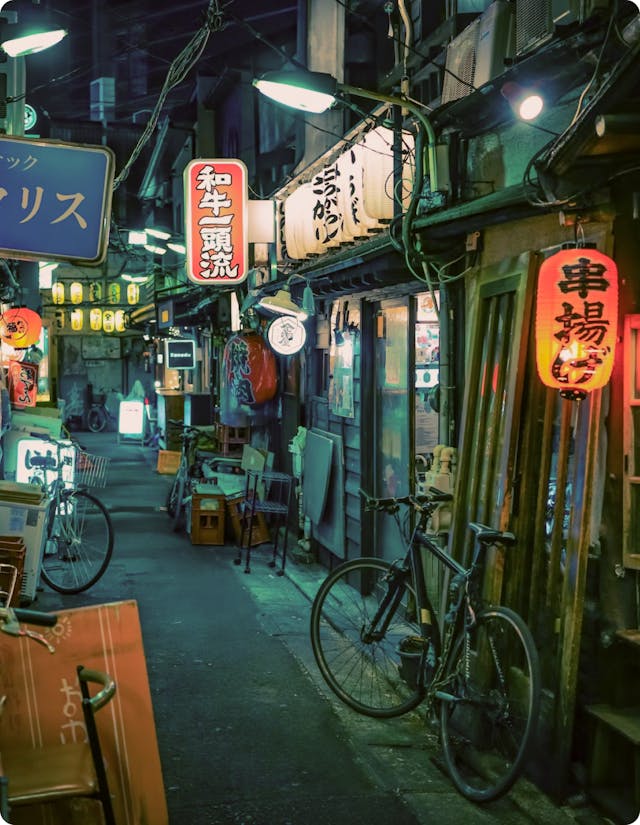 nightlife in Tokyo