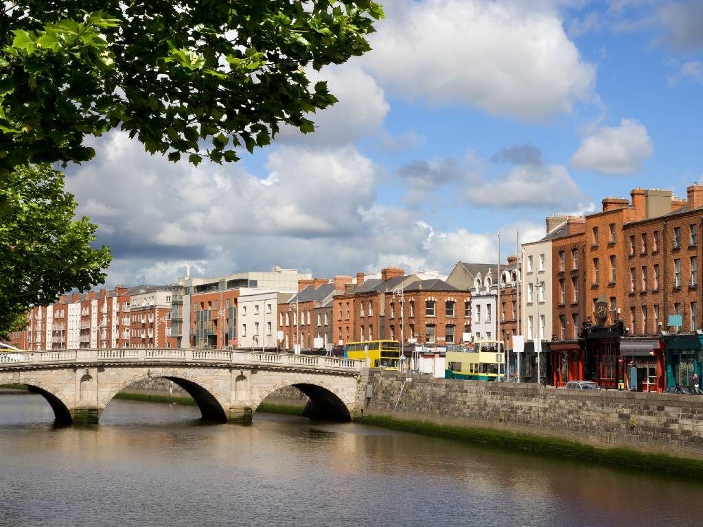 Dublin and River Liffey