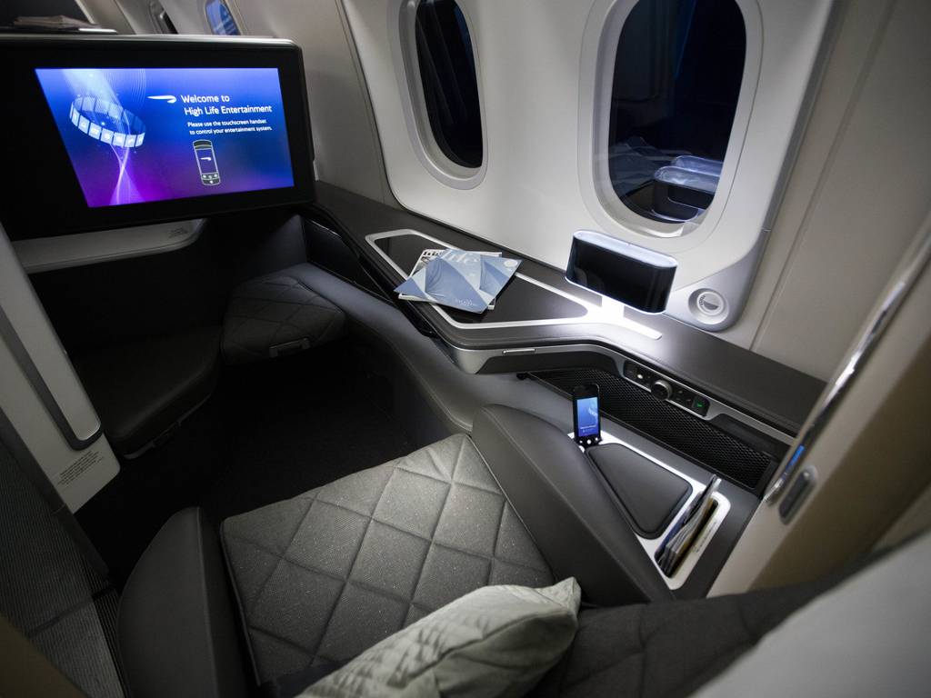 first class in British Airways