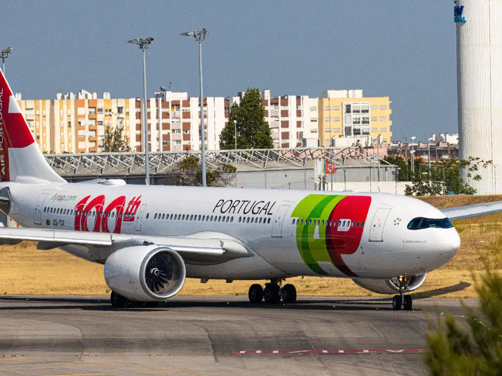 TAP Air Portugal plane.