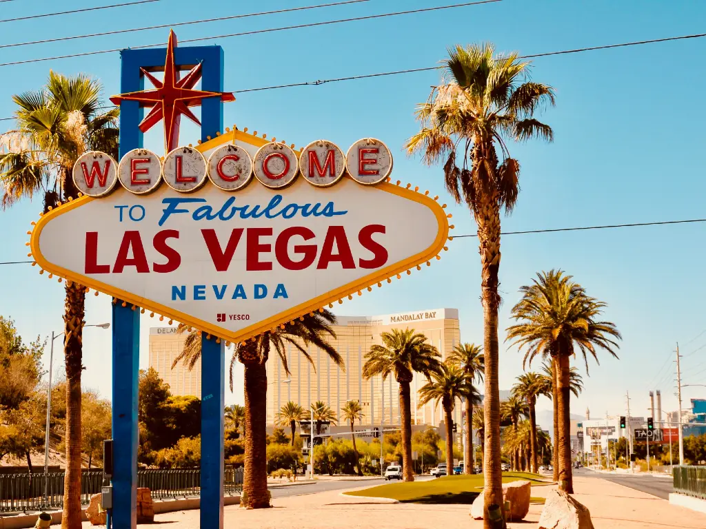Welcome to Las Vegas sign
