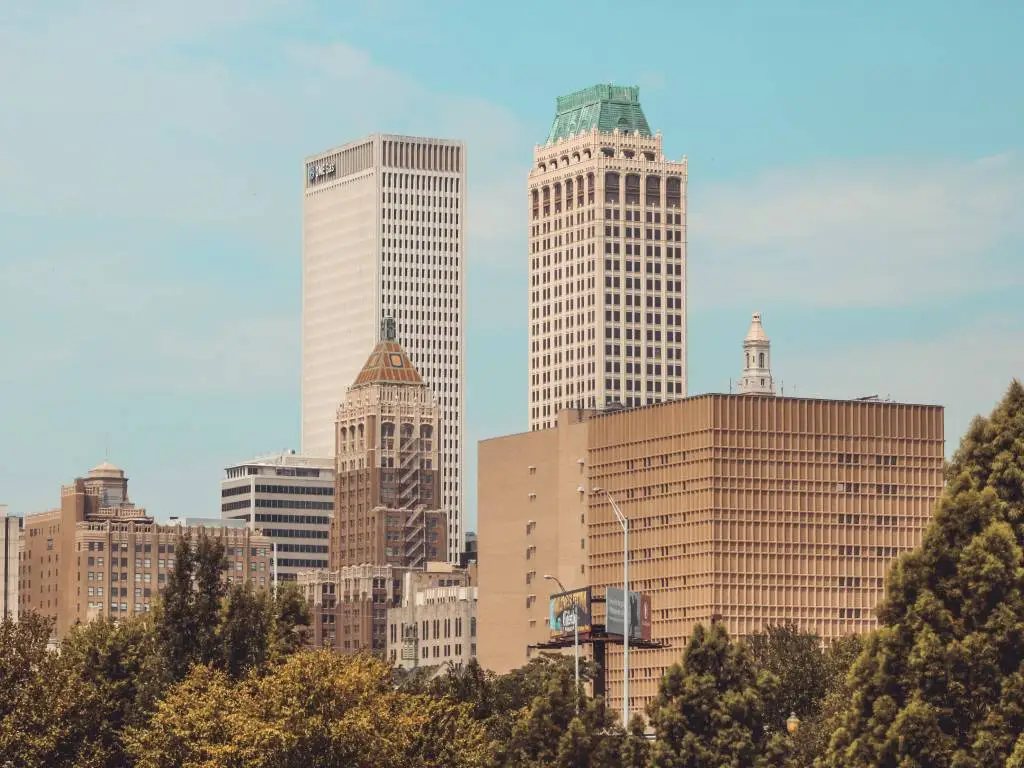 Tulsa, Oklahoma, skyline