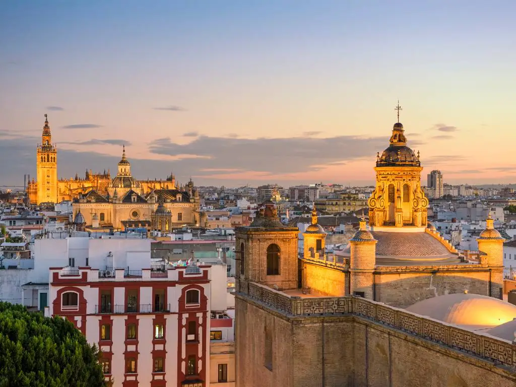 Skyline of Seville.