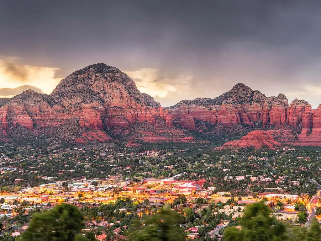 Red rocks in Sedona.