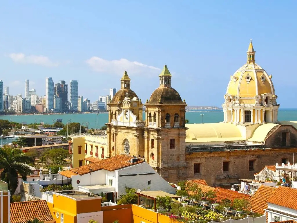 view over Cartagena