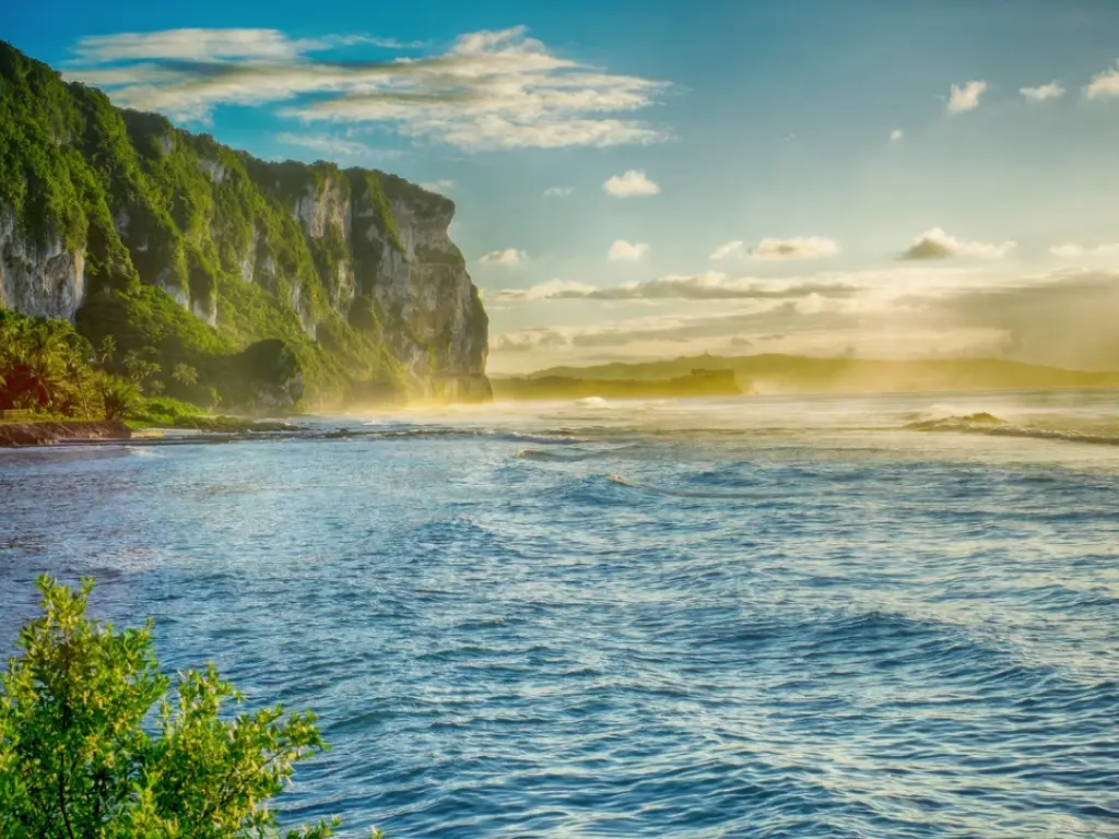 coastline of Guam