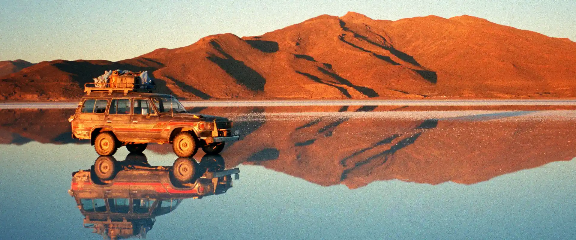 Salt flats in Bolivia