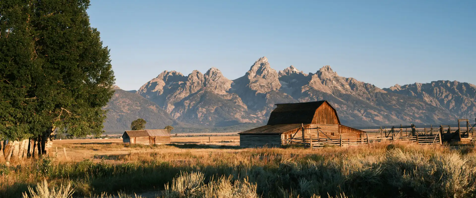 Barn in the Grand Tetons, Wyoming