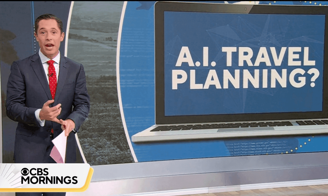 AI wants to help you plan your next trip.