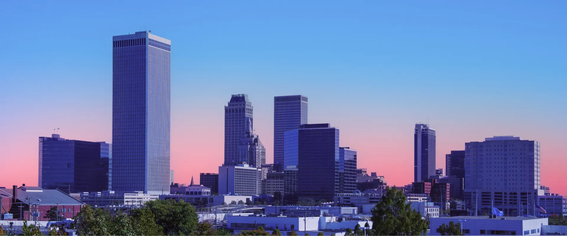 Tulsa skyline