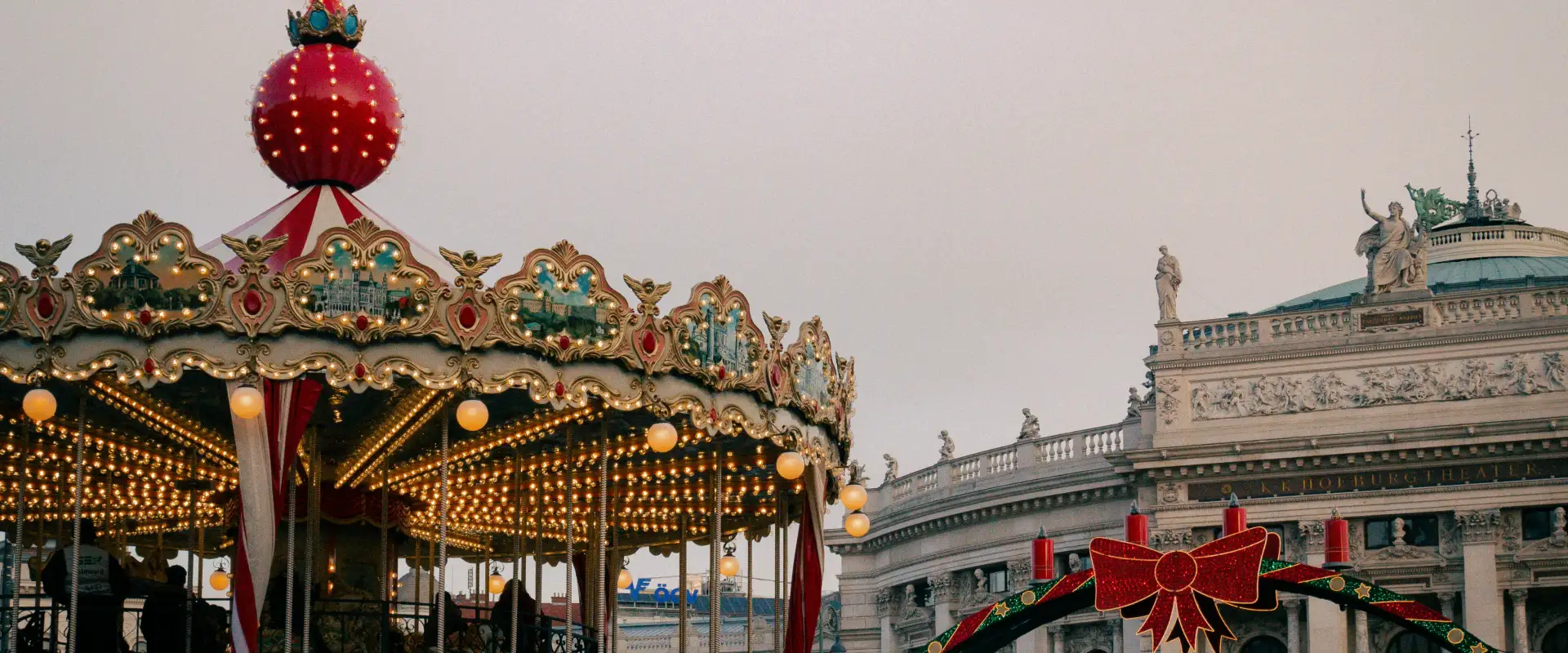 Christmas market in Vienna