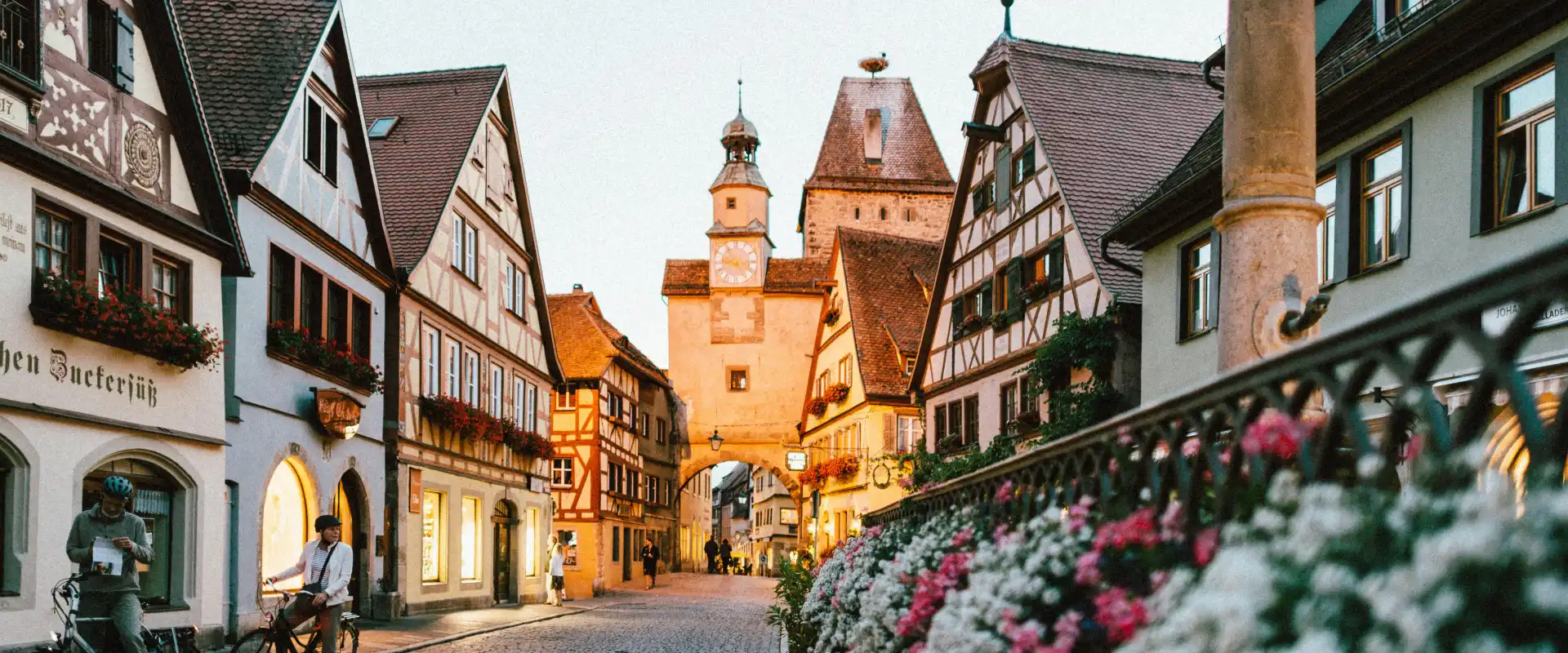 Beautiful alley in Germany